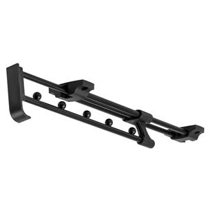 Wieszak wysuwany AM003K 450mm do szafy CZARNY MAT