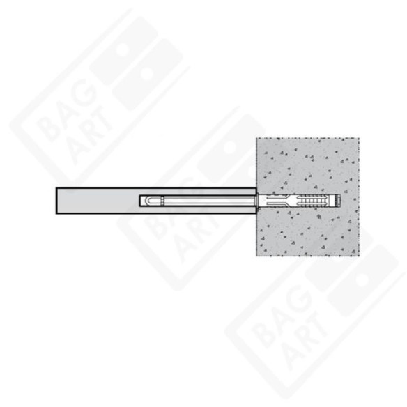 Ramię niewidoczne 10x145mm WSPORNIK do półek -2444