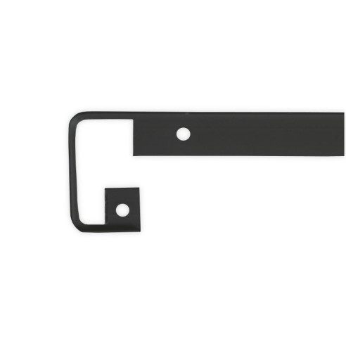 Listwa szczelinowa do blatu 38mm CZARNA-3118