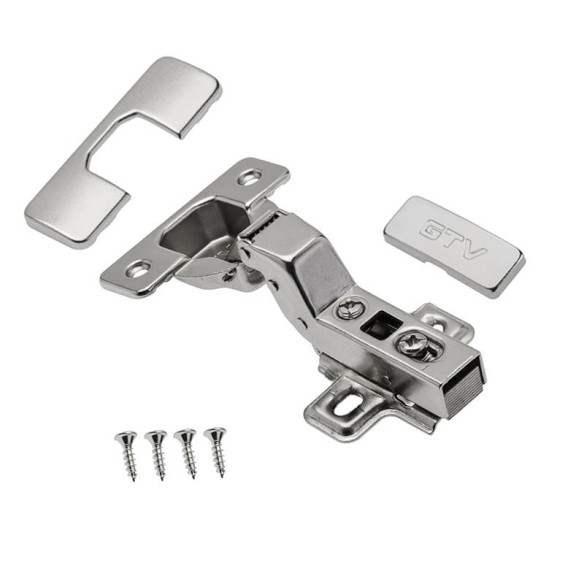 Zawias GTV wpuszczany cichy domyk PRESTIGE-2691