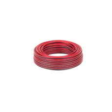 Kabel elektryczny 2x0,35mm DO LED czarno-czerwony-4086