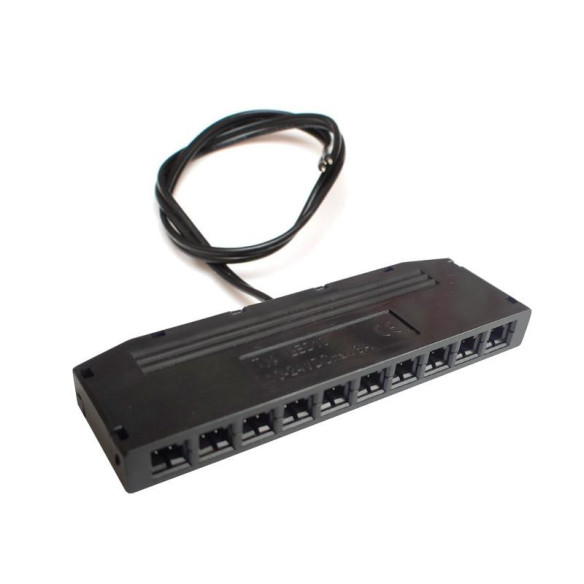 Przewód ROZDZIELACZ LED mini-amp 10pkt czarny-4176