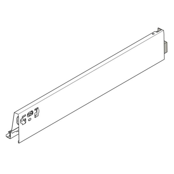 BLUM bok 500mm TANDEMBOX biały wys. "M" PRAWY-4302