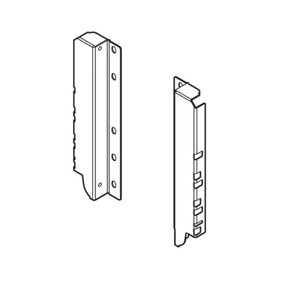 BLUM Z30B000S mocowanie ściany tylnej B BIAŁE L P-4511