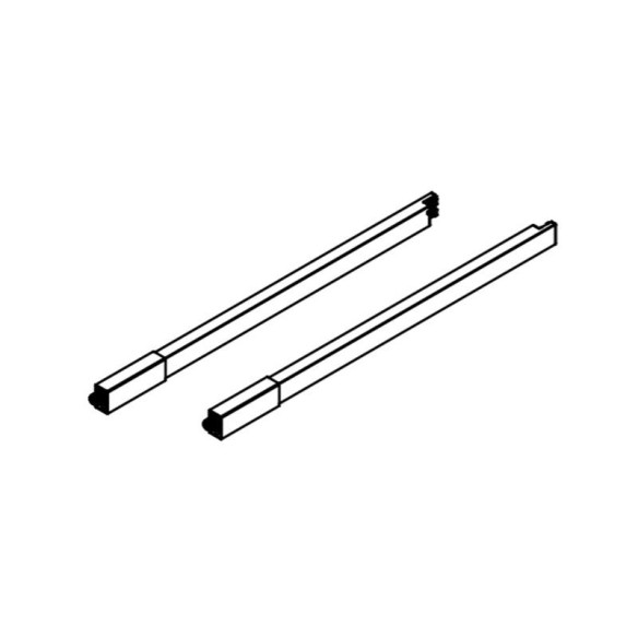 Reling COMFORTBOX REJS 350mm prostokątny BIAŁY-4502