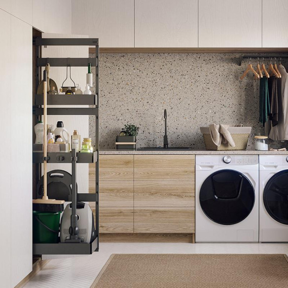 Kosz cargo HOUSE MASTER stelaż gospodarczy LEWY-5640