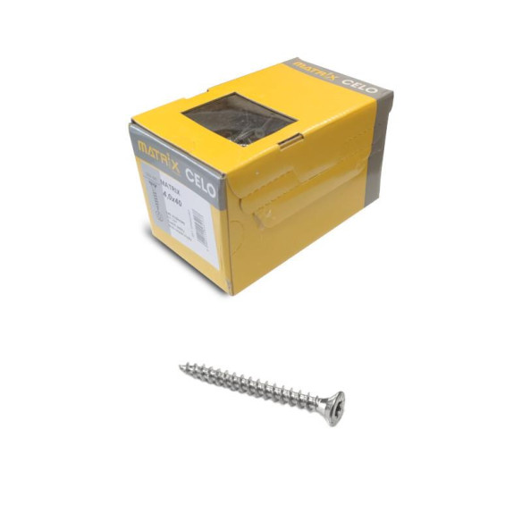 Wkręty meblowe 4x40mm MATRIX CELO 500szt-5748