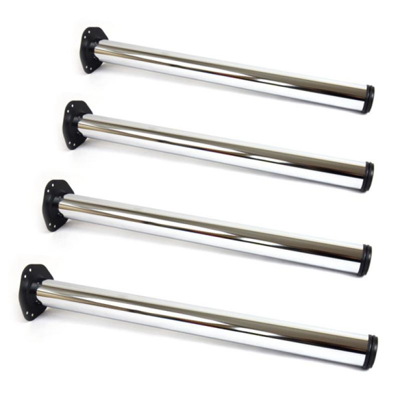 Noga meblowa CHROM fi60 x 710mm KOMPLET x4szt-5767 Noga meblowa CHROM fi60 x 710mm KOMPLET x4szt-5767