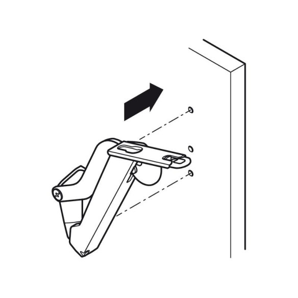 Podnośniki HAFELE Free Space BIAŁY 1.8 PUSH E-6265