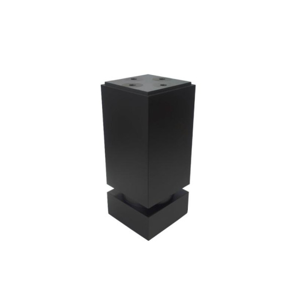 Nóżka meblowa CZARNY MAT NMK h-100mm-6776