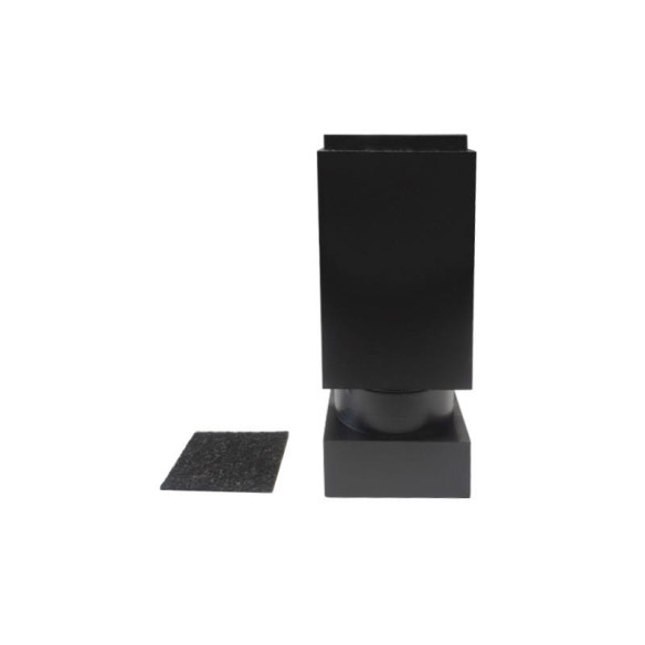 Nóżka meblowa CZARNY MAT NMK h-100mm-6777