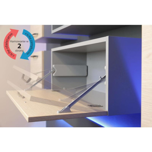 Airtic OPEN rozwórka do klap spowalniacz SZARY-7912