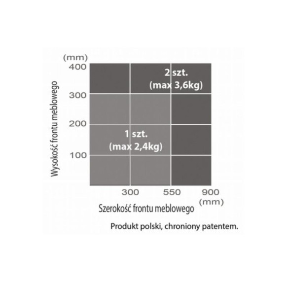 Airtic OPEN rozwórka do klap spowalniacz SZARY-7913