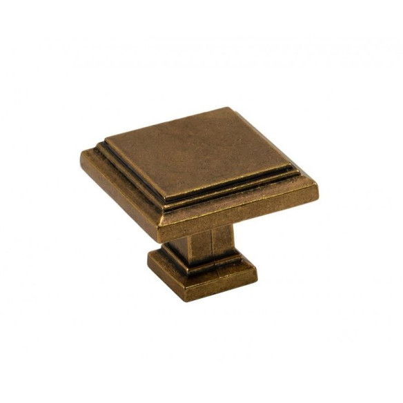 Gałka meblowa GR079 retro klasyczna STARE ZŁOTO-8106