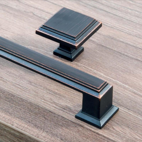 Gałka meblowa GR079 retro klasyczna STARE ZŁOTO-8108