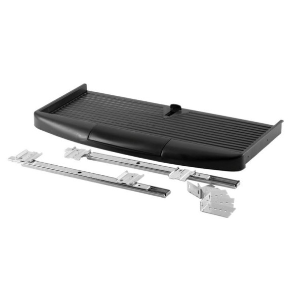 Wysuwnica półka pod klawiaturę CZARNA AMIX-8156
