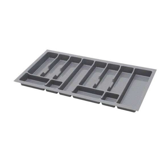 Wkład do szuflady 90/45cm tworzywo 830x430mm SZARY-8264