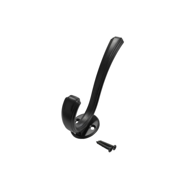 Wieszak meblowy AMIX W024 średni CZARNY-8330