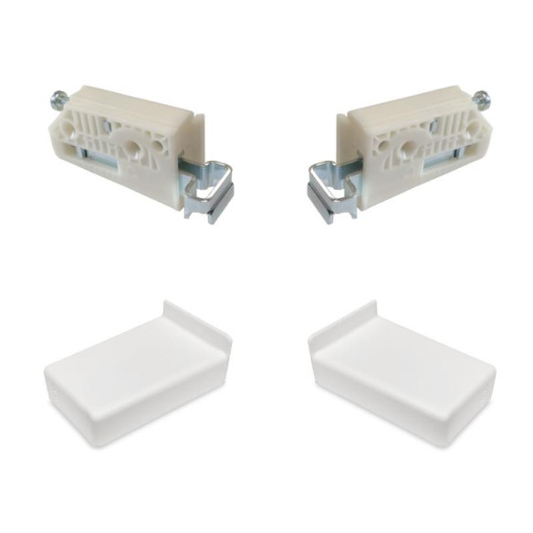 Zawieszki CAMAR 806 + zaślepki białe - komplet P/L-9058