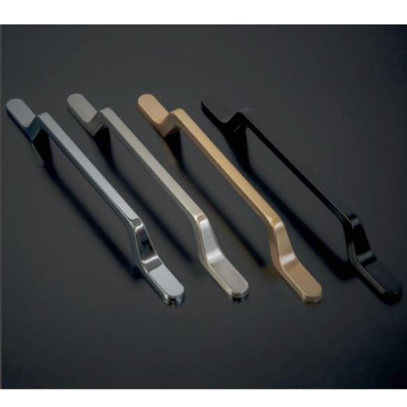 Uchwyt meblowy U098 CZARNY MAT 160mm AMIX-9170