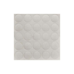 Zaślepka samoprzylepna fi14 BIAŁY STRUKTURA-9351