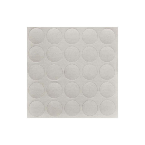 Zaślepka samoprzylepna fi14 BIAŁY STRUKTURA-9351