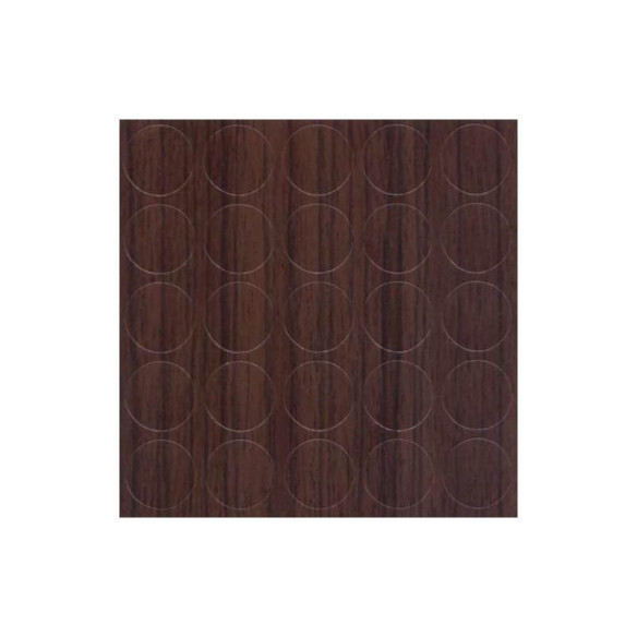 Zaślepka samoprzylepna fi14 ORZECH AIDA TABAK 806-9481