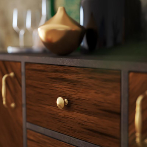 Gałka meblowa ARTESI Rejs CZARNY mat-9944