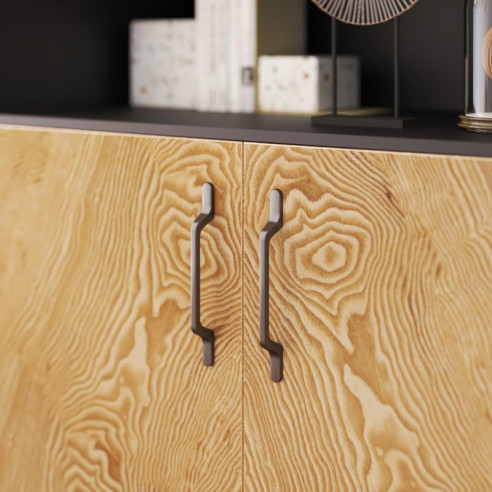 Uchwyt meblowy ASTER Rejs 160mm GRAFIT-10038