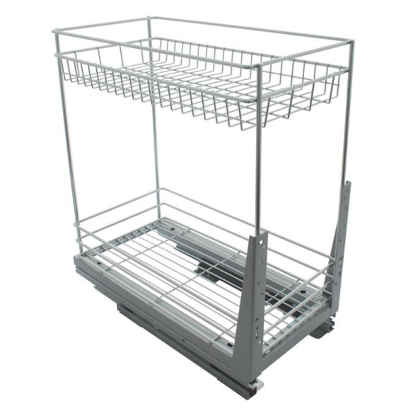 Cargo mini AMIX Deluxe 40cm dolny 2-poziomy CHROM-10503