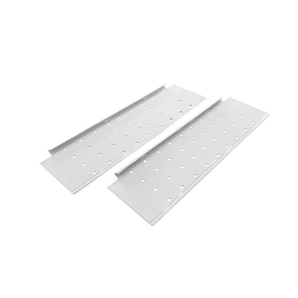 Boki perforowane do SYSTEMBOX L-450mm BIAŁE-10833