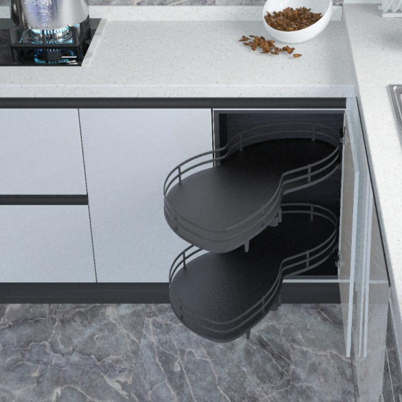 Nerka corner LEWY 450mm GN-900 soft ANTRACYT-11054