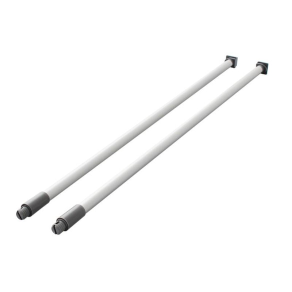 Relingi SYSTEMBOX Amix okrągłe SZARE TR10-350-11106