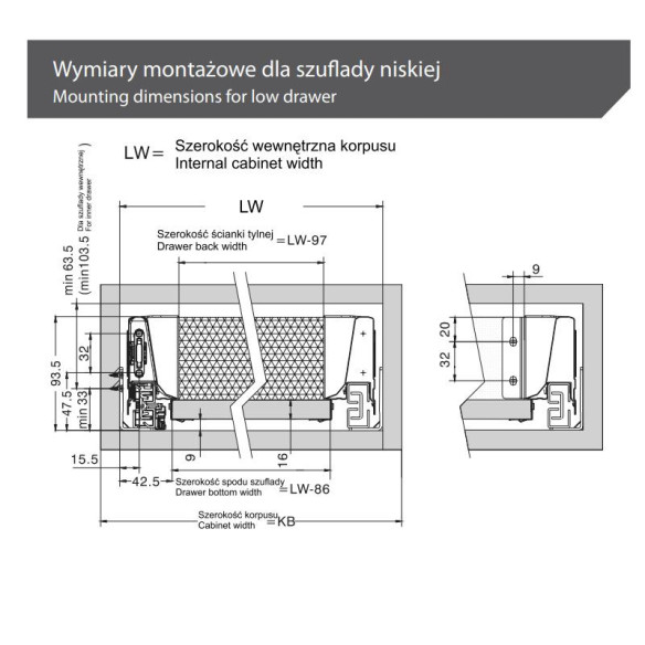 SYSTEMBOX TB10 Amix 400mm WYSOKA h199mm BIAŁA-11166