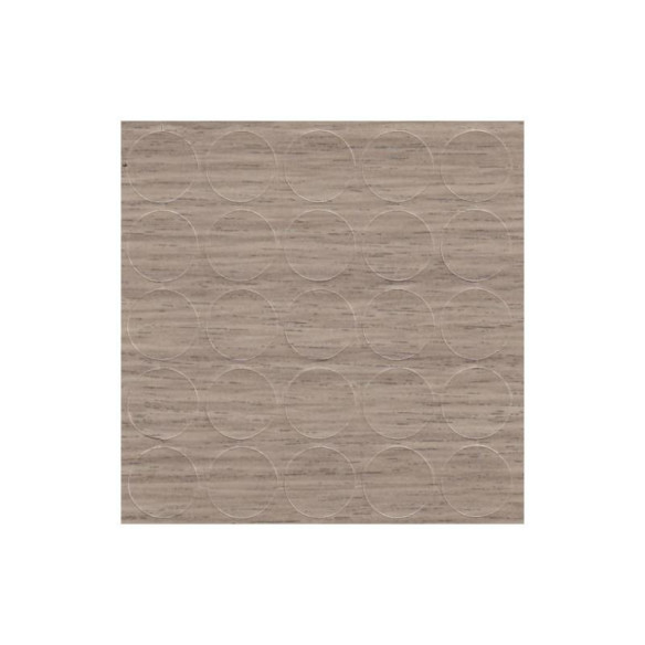 Zaślepka samoprzylepna fi14 DĄB SZARY 375-11499