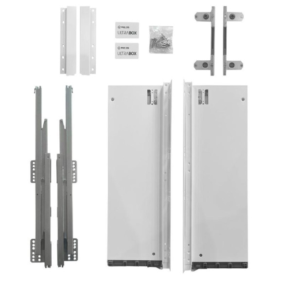 Szuflada REJS UltraBox 550mm h-167 WYSOKA biała-11541