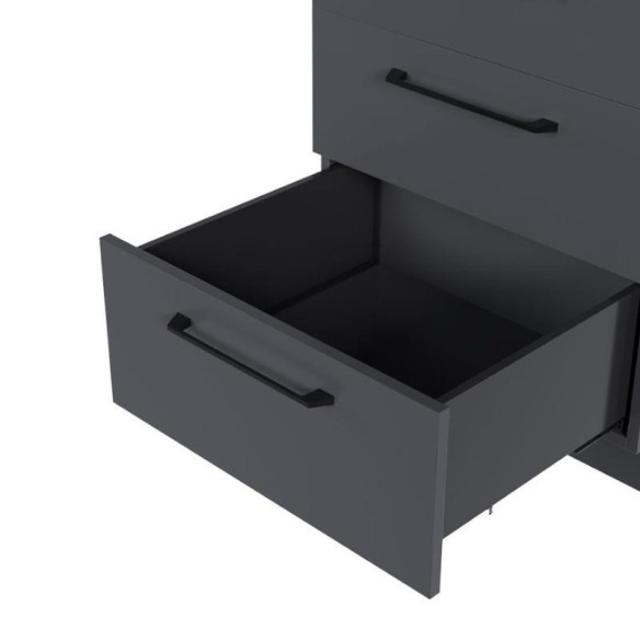 Szuflada REJS UltraBox 550mm h-199 WYSOKA grafit-11782