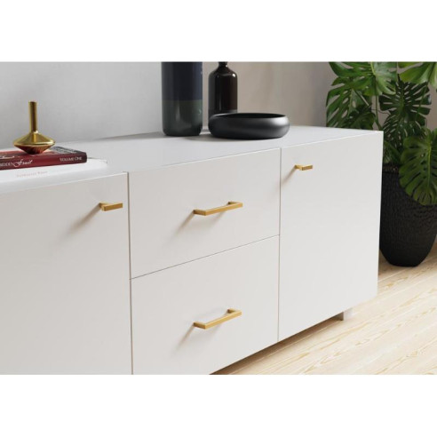 Uchwyt meblowy UU86 GAMET 160mm ZŁOTO szczotkowane-11880