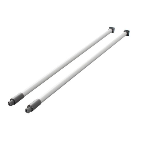 Relingi SYSTEMBOX Amix okrągłe SZARE TR10-600-11939