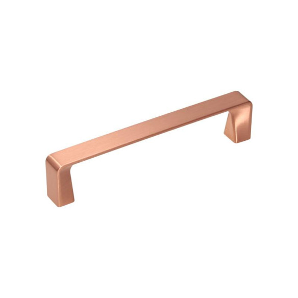 Uchwyt meblowy GAMET 128mm MIEDŹ SZCZOTKOWANA-11955