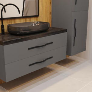 Uchwyt meblowy UA130 GAMET 352mm CZARNY MAT-12011 2