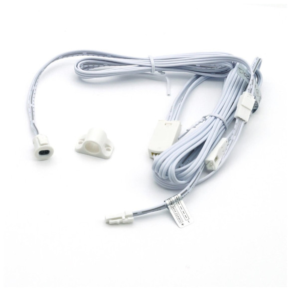 Włącznik LED sensor do szaf POJEDYNCZY biały-8150