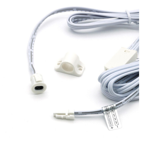 Włącznik LED sensor do szaf POJEDYNCZY biały-8150