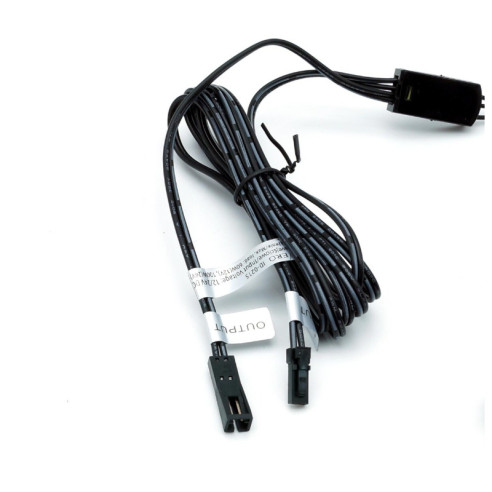 Włącznik LED sensor do szaf POJEDYNCZY czarny-8151