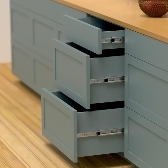 Prowadnica kulkowa 400mm push-open REJS SOFT 30kg-12178