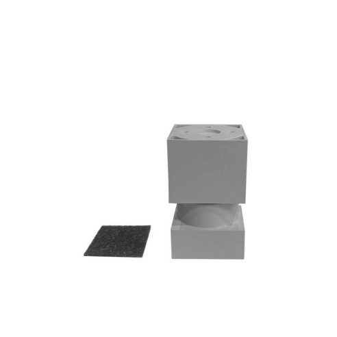 Nóżka meblowa ALUMINIUM NMK h-60mm-12393