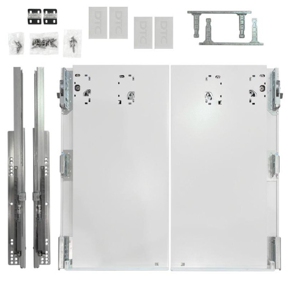 Szuflada Amix SLIMBOX 3D 270mm h238 B.WYSOKA BIAŁA-12552