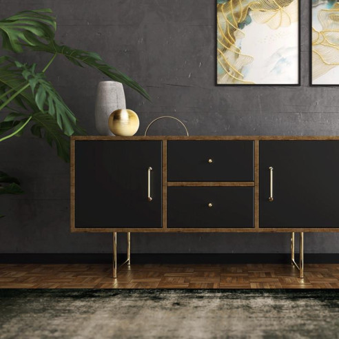 Gałka meblowa LIRA Rejs CZARNY MAT-12902