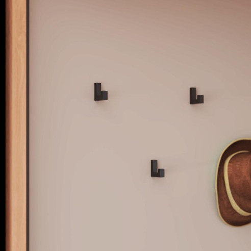 Wieszak meblowy Rejs TETRIS pojedynczy ALUMINIUM-12919