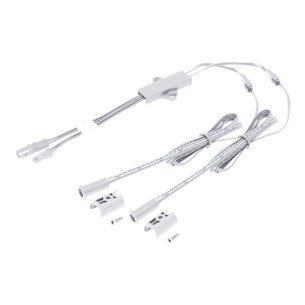 Włącznik sensor do szaf W14 podwójny BIAŁY-13235